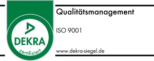 DEKRA — Qualitätsmanagement ISO 9001 zertifiziert